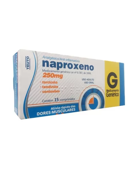 NAPROXENO 250MG C/15CPR (TEUTO)