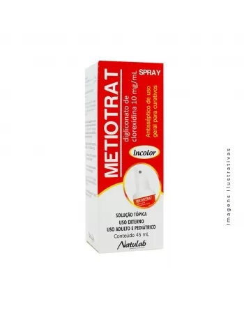 METIOTRAT SPRAY 45ML CLOREXIDINA (NATULAB)