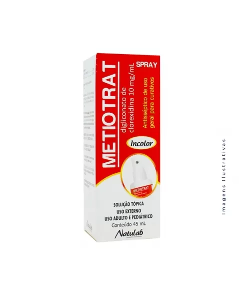 METIOTRAT SPRAY 45ML CLOREXIDINA (NATULAB)