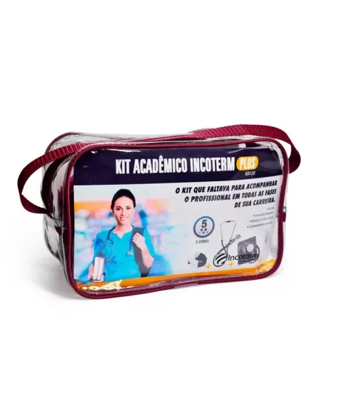 KIT ACADEMICO INCOTERM PLUS BORDO KA120