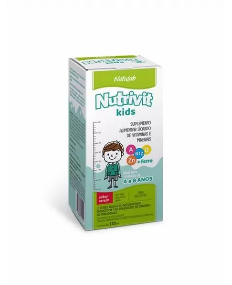 NUTRIVIT KIDS CEREJA 120ML (NATURELIFE)