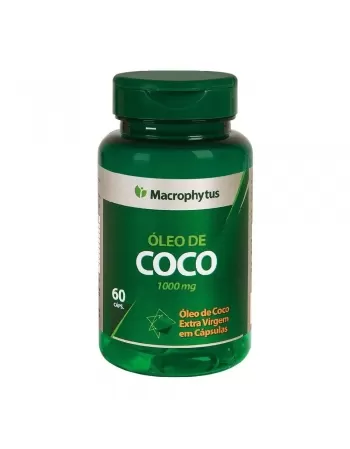 OLEO DE COCO C/60CAPS EXT.VIRGEM (MACROPHYTUS)
