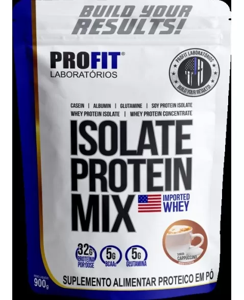 ISOLATE PROTEIN MIX REFIL 900G CAPPUCCINO