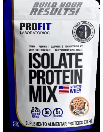 ISOLATE PROTEIN MIX REFIL COOKIES E CREAM 900G