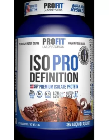ISO PRO DEFINITION CHOCOLATE 907G