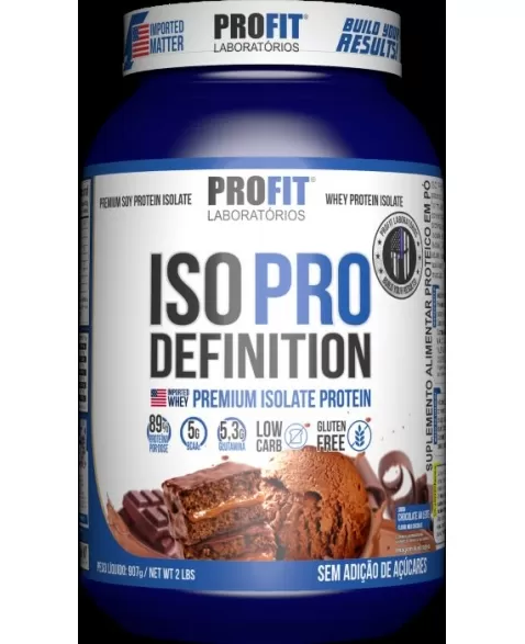 ISO PRO DEFINITION CHOCOLATE 907G