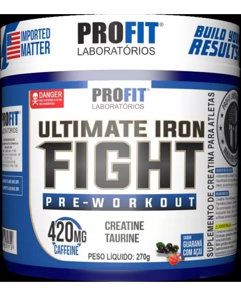 ULTIMATE IRON FIGHT GUARANA/ACAI 270G