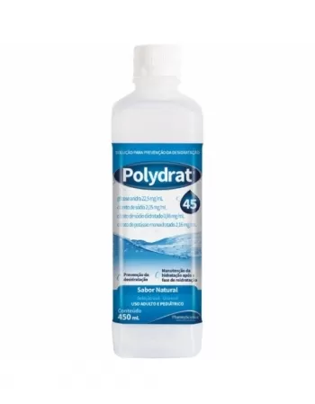 POLYDRAT SOLUCAO REIDRATANTE NATURAL 450ML (PHARMASCIENCE)