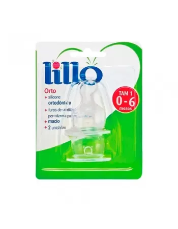 KIT C/2 BICO CLASSICO ANATOMICO SILICONE T2 (618700) (LILLO)