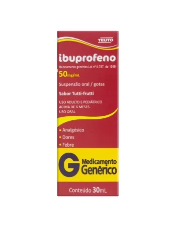 IBUPROFENO 50MG GTS 30ML (TEUTO)