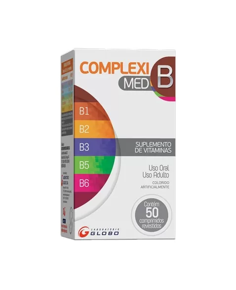 COMPLEXIMED B C/50CPR COMPLEXO B (GLOBO)