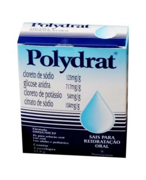 POLYDRAT PO REIDRATANTE NATURAL C/4 ENVELOPES (PHARMASCIENCE)