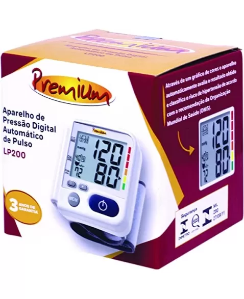 APARELHO PRESSAO DIGITAL P/PULSO (ACCUMED)