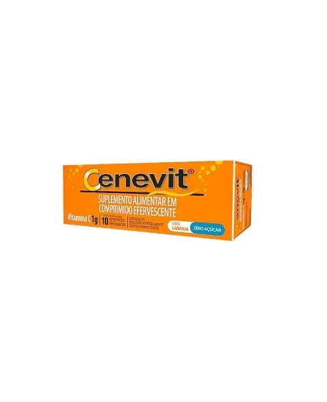 CENEVIT 1G EFERVESCENTE VITAMINA C C/10 UND (LEGRAND)