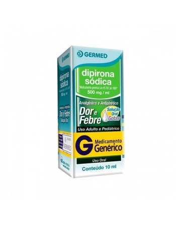 DIPIRONA GOTAS 10ML (GERMED)