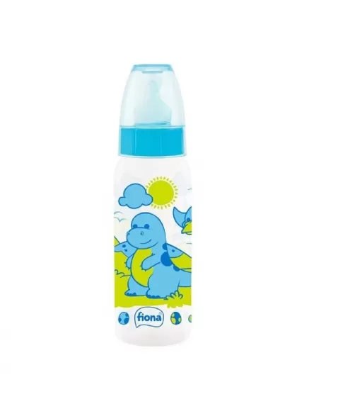 MAMADEIRA DESENHOS 240ML AZUL (807220) (LILLO)