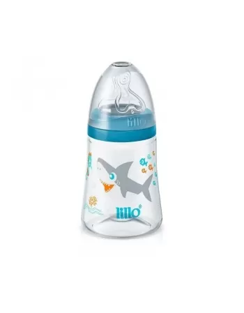 MAMADEIRA DESIGN SMART 180ML AZUL (625821) (LILLO)