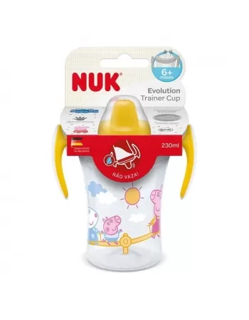 COPO TRAINER PEPPA PIG 230ML (PA7649-1N) (NUK)