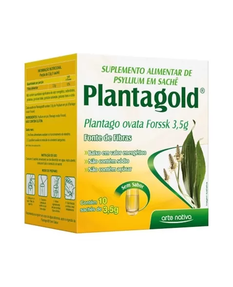 PLANTA GOLD C/10 SACHE 3,5G PSYLLIUM (ARTE NATIVA)