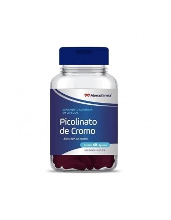 PICOLINATO DE CROMO C/60CAPS (MERCOFARMA)