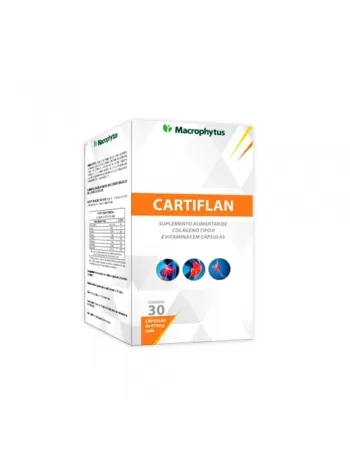 COLAGENO TIPO II 400MG C/30CAPS CARTIFLAN (MACROPHYTUS)