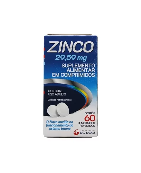 ZINCO C/60CAPS (GLOBO)