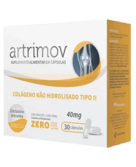 COLAGENO TIPO II ARTRIMOV 40MG C/30CAPS (MERCOFARMA)