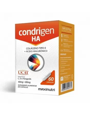 COLAGENO TIPO II CONDRIGEN HA 40MG C/60CAPS (MAXINUTRI)