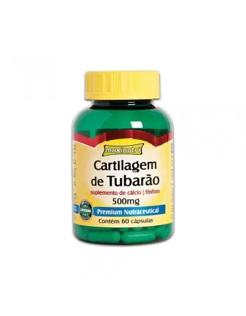 CARTILAGEM DE TUBARAO 500MG C/60CAPS (MAXINUTRI)