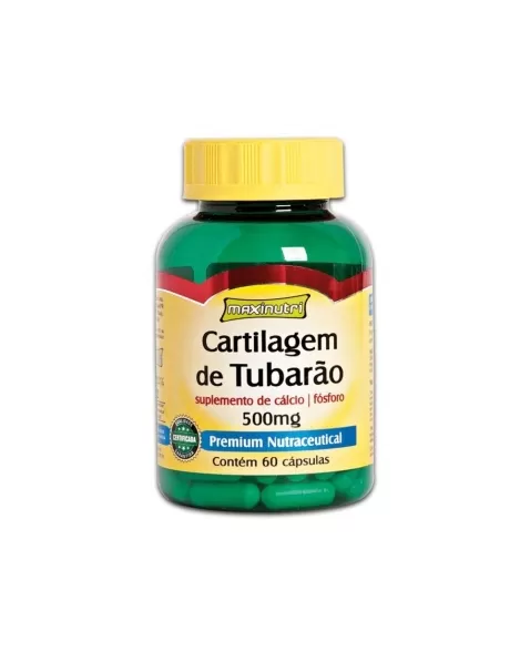 CARTILAGEM DE TUBARAO 500MG C/60CAPS (MAXINUTRI)