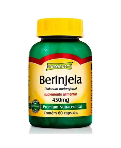 BERINJELA 450MG C/60CAPS (MAXINUTRI)