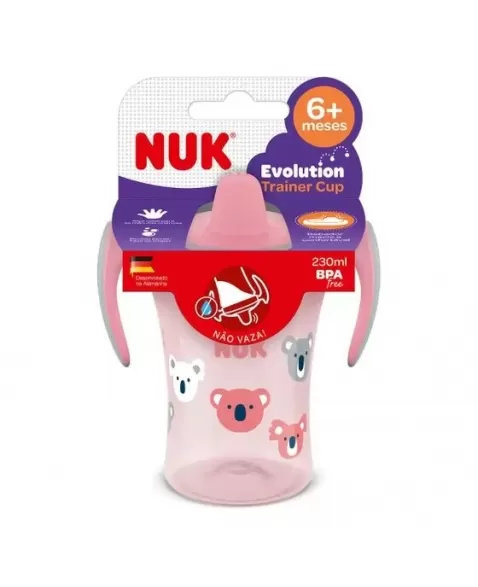 COPO TRAINER EVOLUTION 230ML GIRL (PA7633-1G) (NUK)