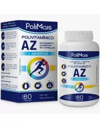 POLIMAIS C/60CAPS VITAMINA A-Z (NUTRIEX)