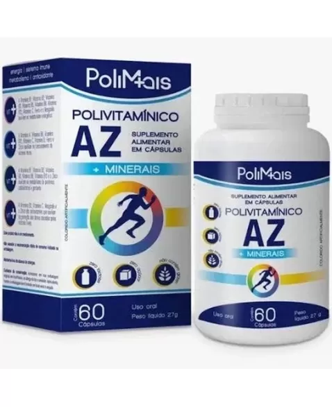 POLIMAIS C/60CAPS VITAMINA A-Z (NUTRIEX)