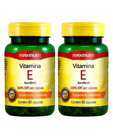 VITAMINA E C/60CAPS (MAXINUTRI)