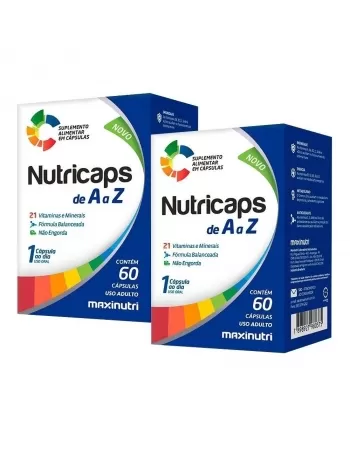 NUTRICAPS AZ C/60CAPS (MAXINUTRI)