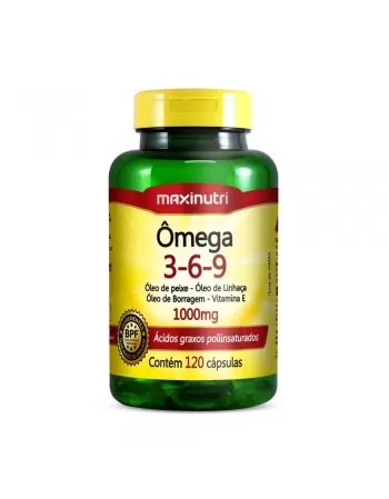 OMEGA 3-6-9 C/120CAPS (MAXINUTRI)