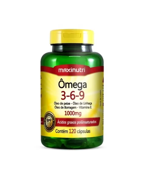 OMEGA 3-6-9 C/120CAPS (MAXINUTRI)