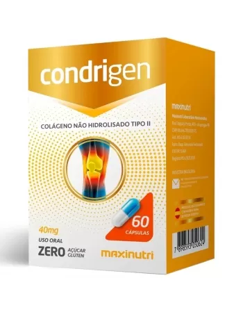 COLAGENO TIPO II CONDRIGEN 40MG C/60CAPS (MAXINUTRI)