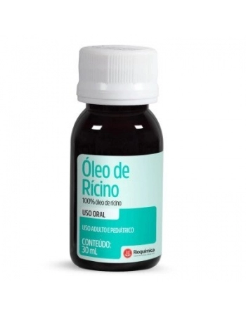 OLEO DE RICINO 100% PURO 30ML (RIOQUIMICA)