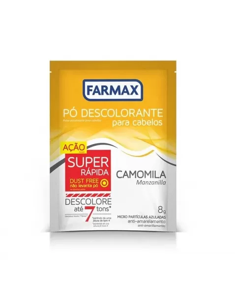 PO DESCOLORANTE CAMOMILA 8G (FARMAX)