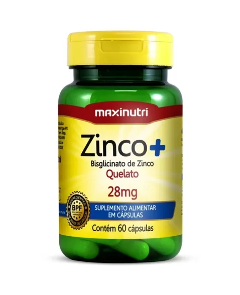 ZINCO VITAMINA C 60CAPS (MAXINUTRI)