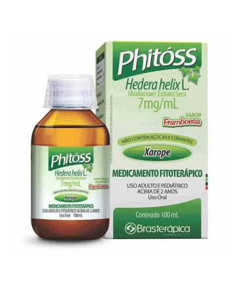 PHITOSS HEDERA XAROPE 100ML (BRASTERAPICA)