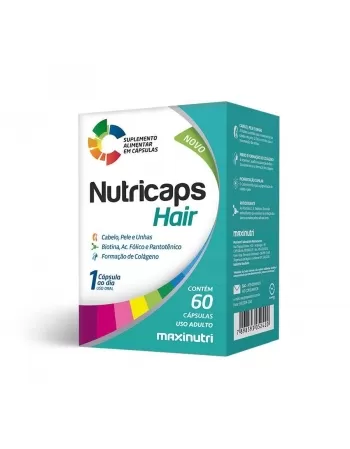 NUTRICAPS HAIR C/60CAPS (MAXINUTRI)