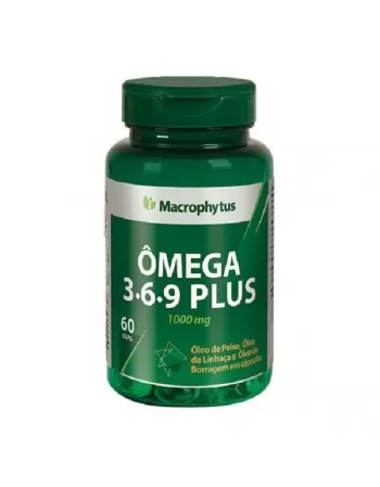 OMEGA 3-6-9 PLUS 1000MG C/60CAPS (MACROPHYTUS)