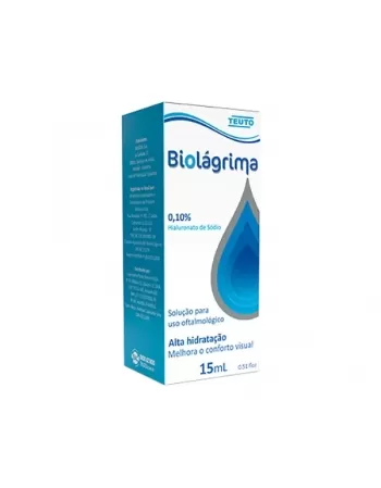 BIOLAGRIMA 0,10% LUBRIFICANTE OCULAR 15ML (HYABAK) (TEUTO)