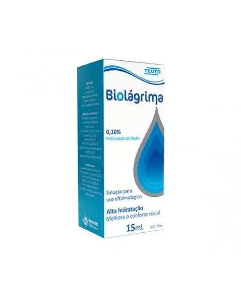 BIOLAGRIMA 0,10% LUBRIFICANTE OCULAR 15ML (HYABAK) (TEUTO)