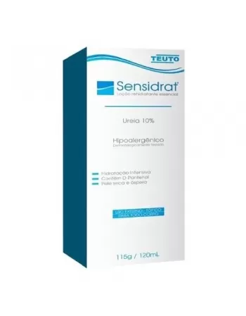 UREIA 10% SENSIDRAT LOCAO 120ML (TEUTO)