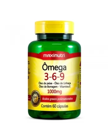 OMEGA 3-6-9 C/60CAPS (MAXINUTRI)