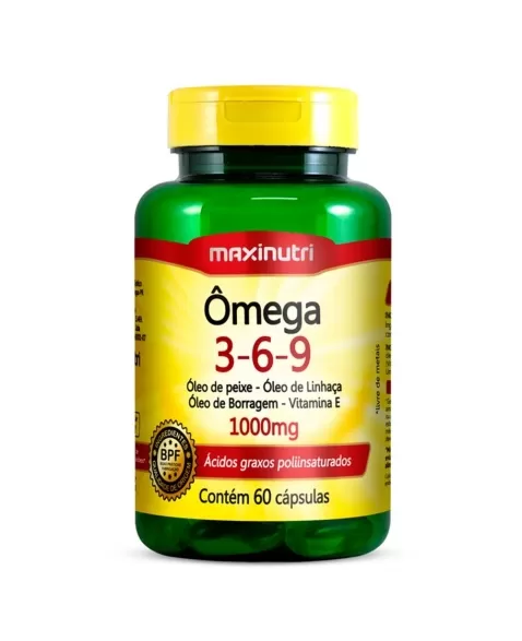 OMEGA 3-6-9 C/60CAPS (MAXINUTRI)